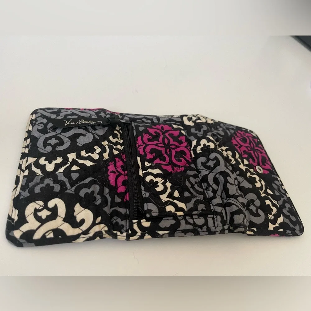 Vera Bradley Canterberry Magenta Wallet - Picture 2 of 5